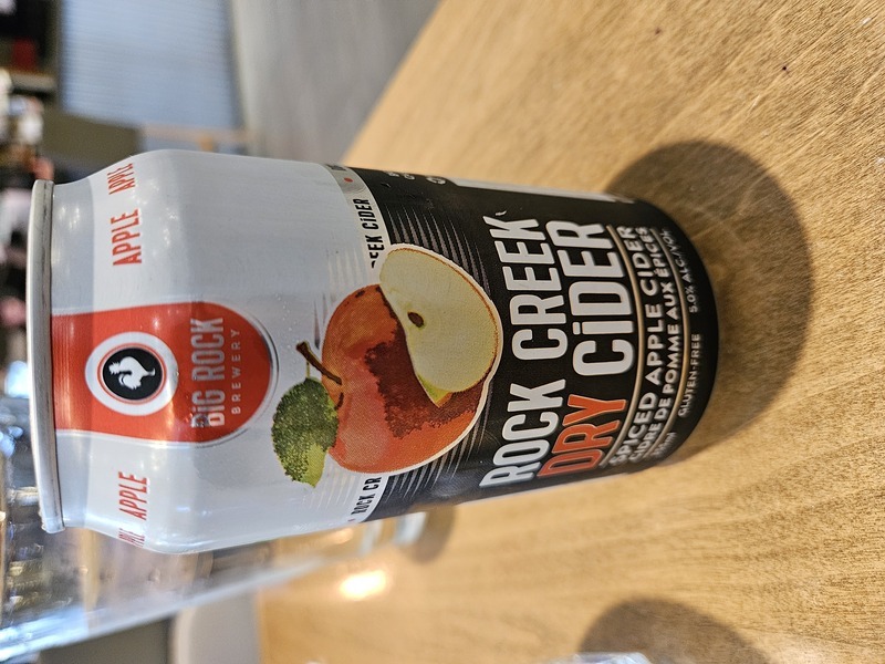 A very good dry cider.