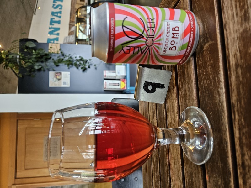 Valley Ciders tend to be blends with other things, but they do it much better than some others, and this is a solid cherry cider.