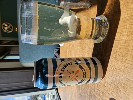 A solid basic apple cider. The cidery creates different versions of each of their products with apples from the region of Canada where it is sold. This one was made with apples from British Columbia.