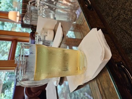 A good dry cider.